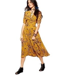 Free People Bonnie Butterfly Dress